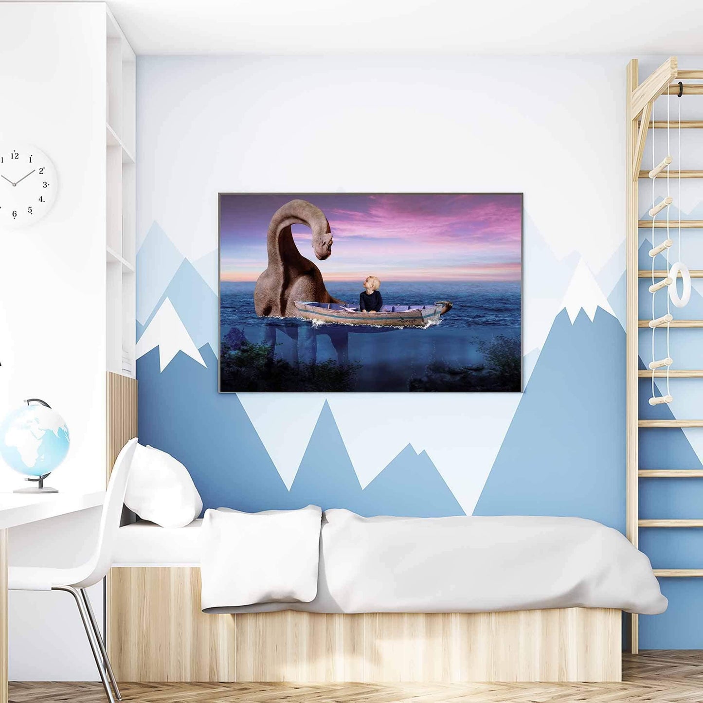 Dino boot - Unieke Foto