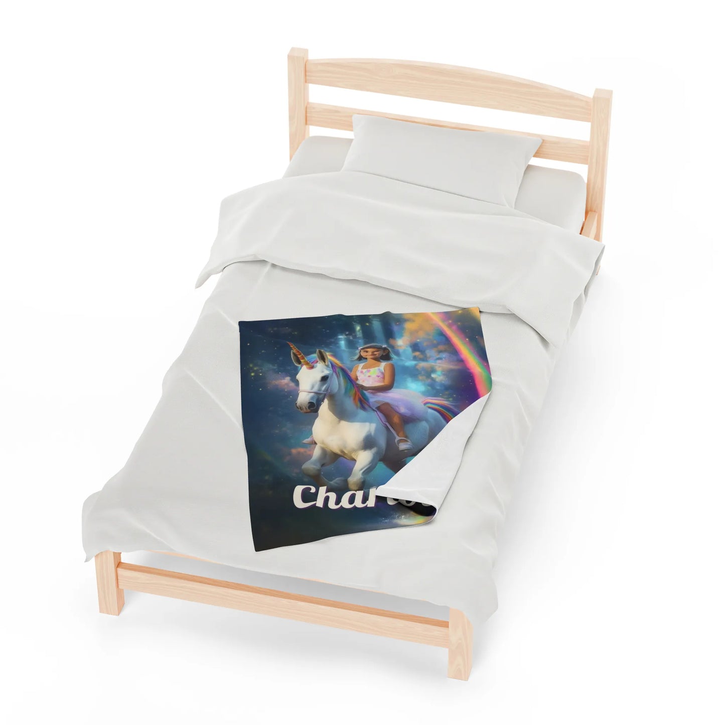 Riding the Unicorn - Custom Blanket
