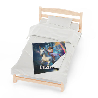 Riding the Unicorn - Custom Blanket