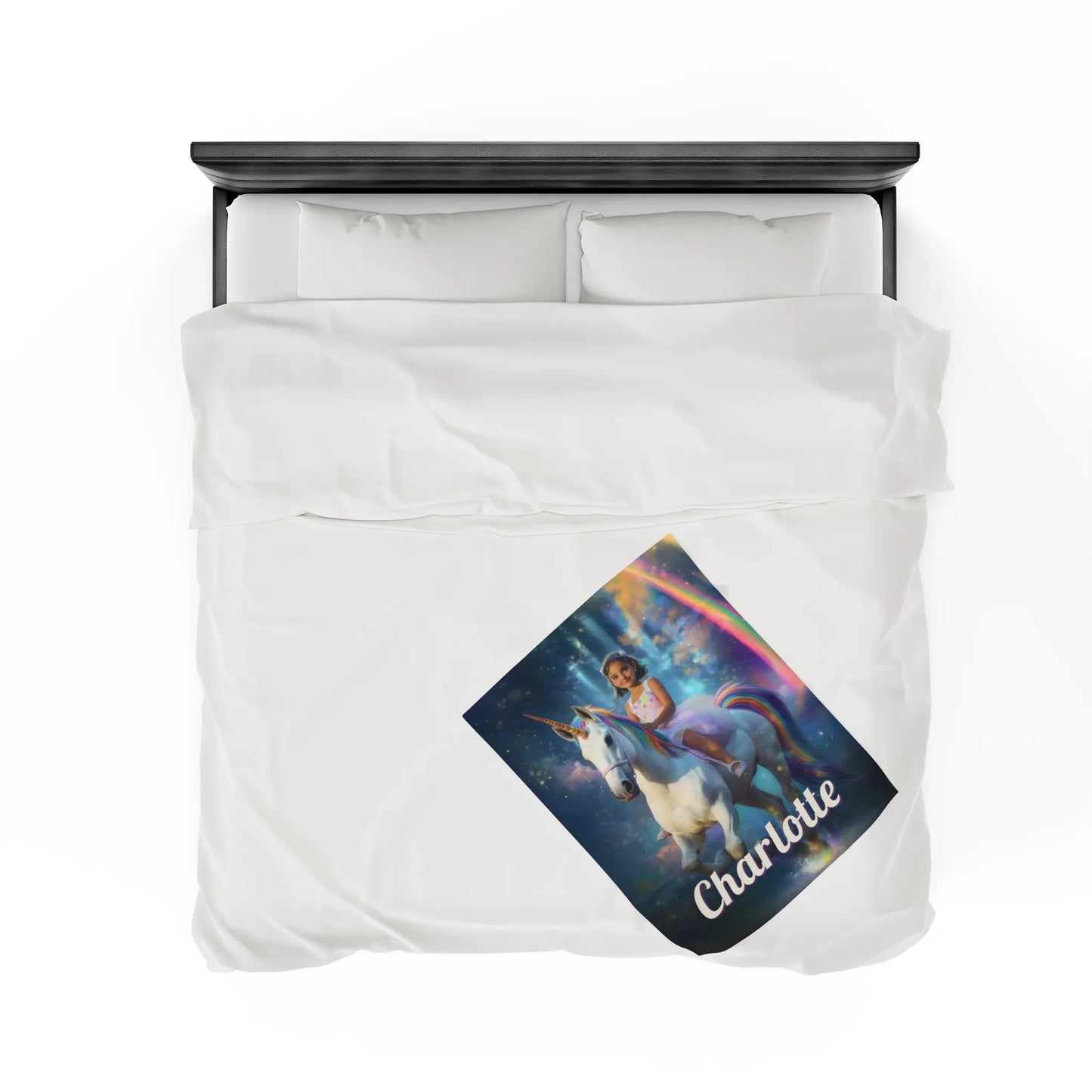 Riding the Unicorn - Custom Blanket