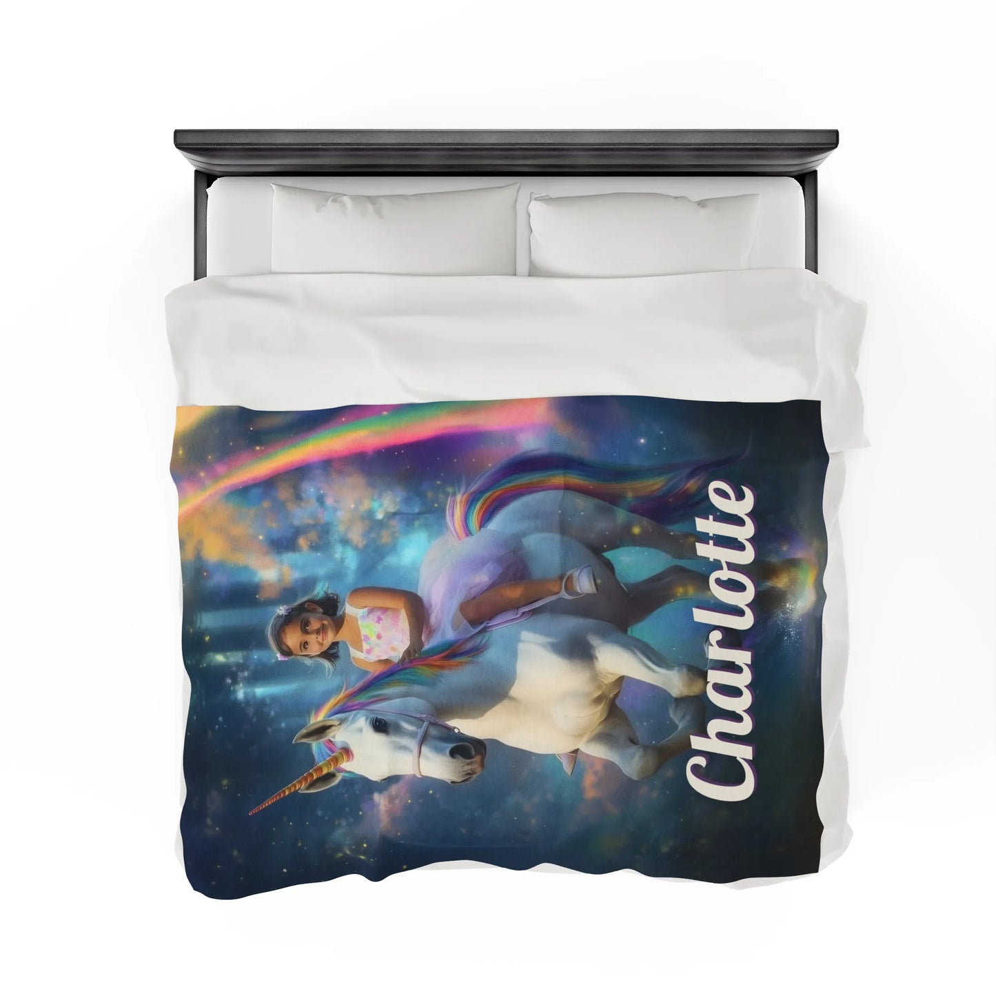 Riding the Unicorn - Custom Blanket