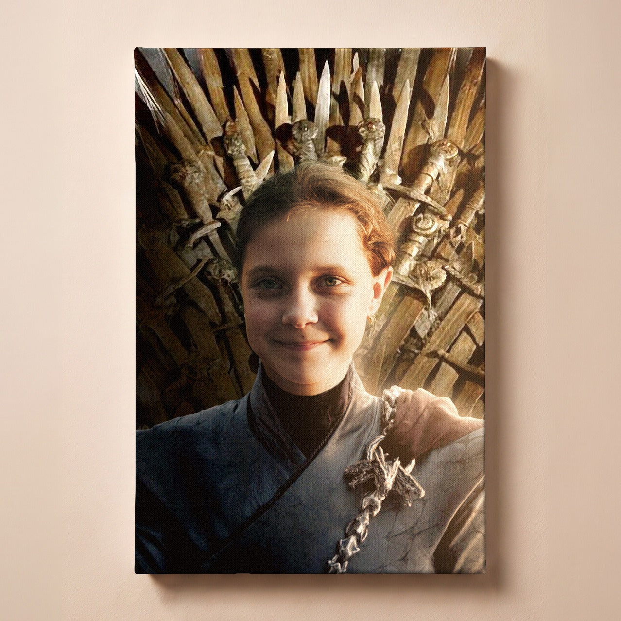 Personalized The Almighty Throne - Adult Portrait portrait canvas