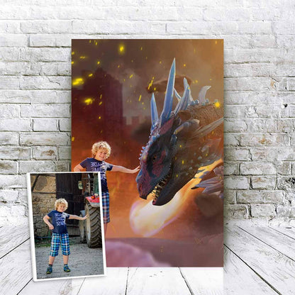 Tough Dragon - Custom Portrait - Fabulous Portrait