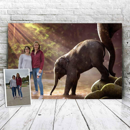 Baby Elephant - Fabulous Portrait