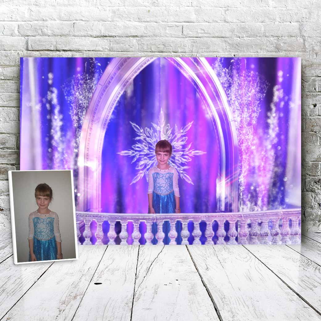 Ice Castle - Custom Portrait - Fabulous Portrait