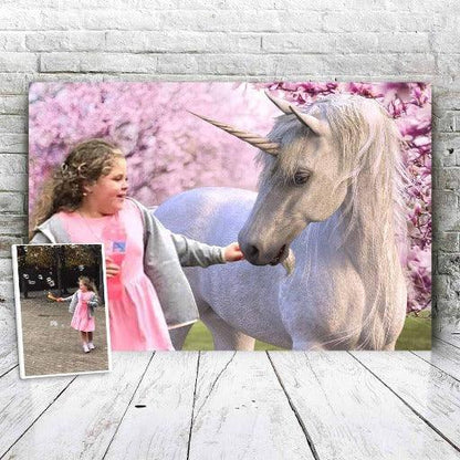 Example of Pink Unicorn portrait 4