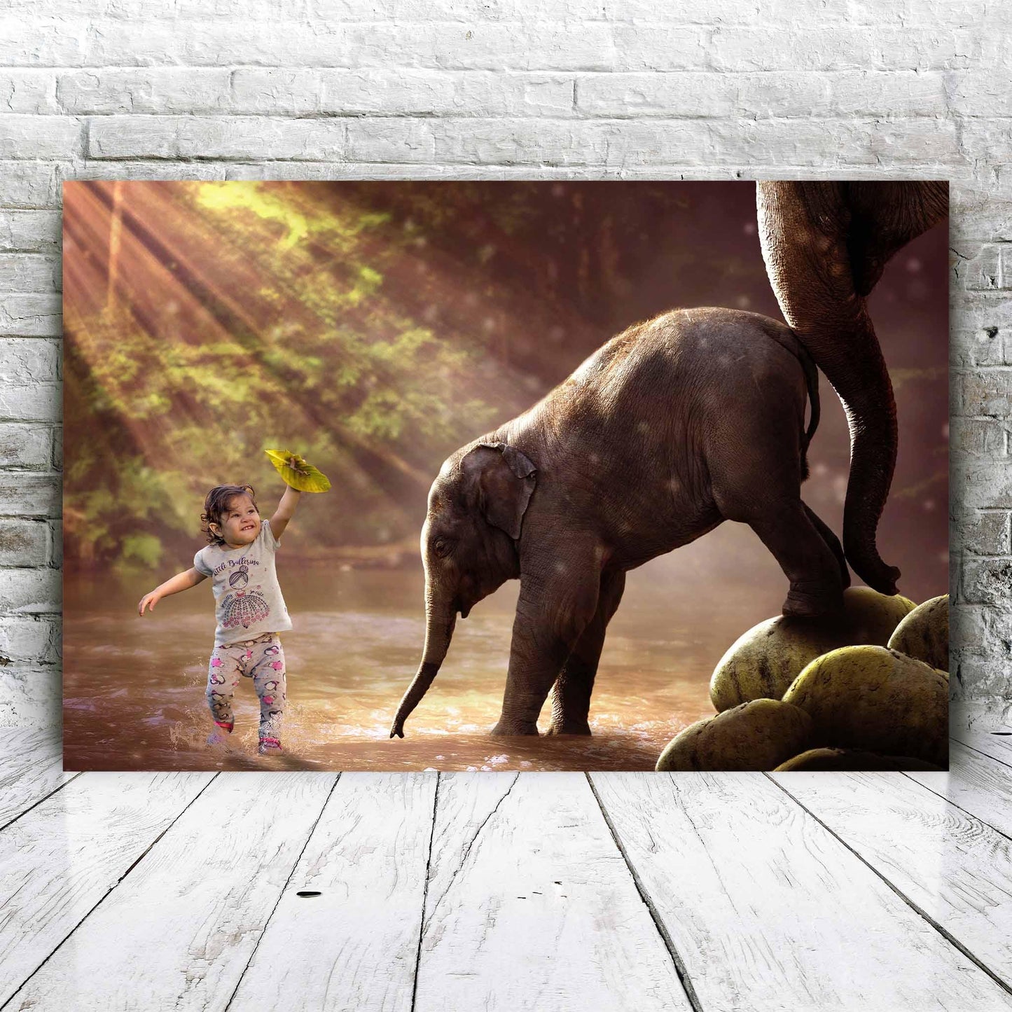 Baby olifant - Unieke Foto