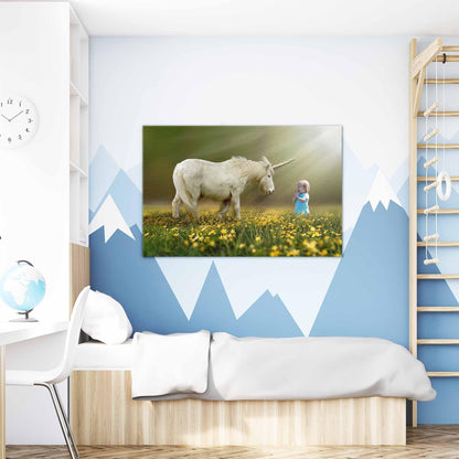 Baby unicorn - Unieke Foto