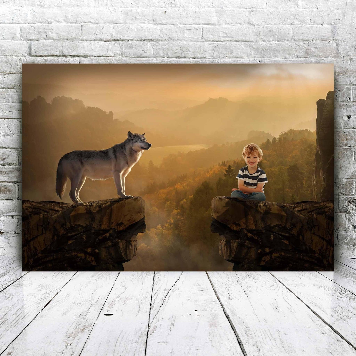 Berg wolf - Unieke Foto