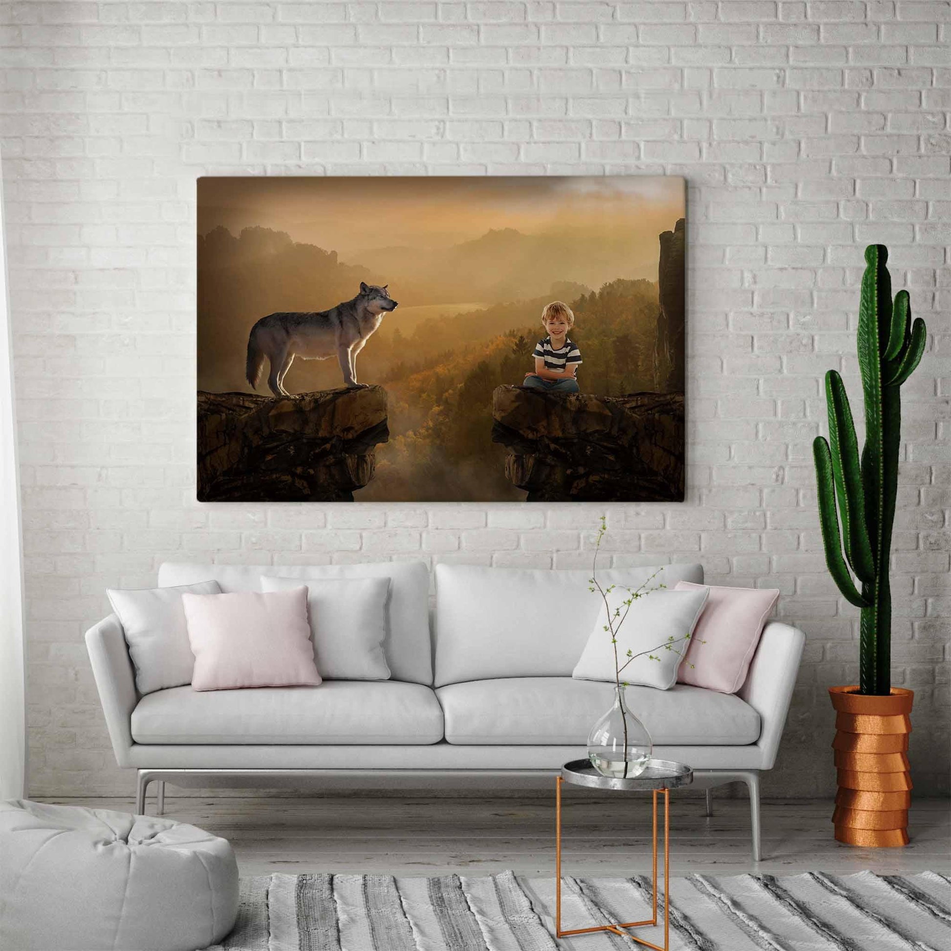 Berg wolf - Unieke Foto