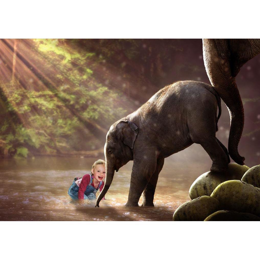 Baby olifant - Unieke Foto