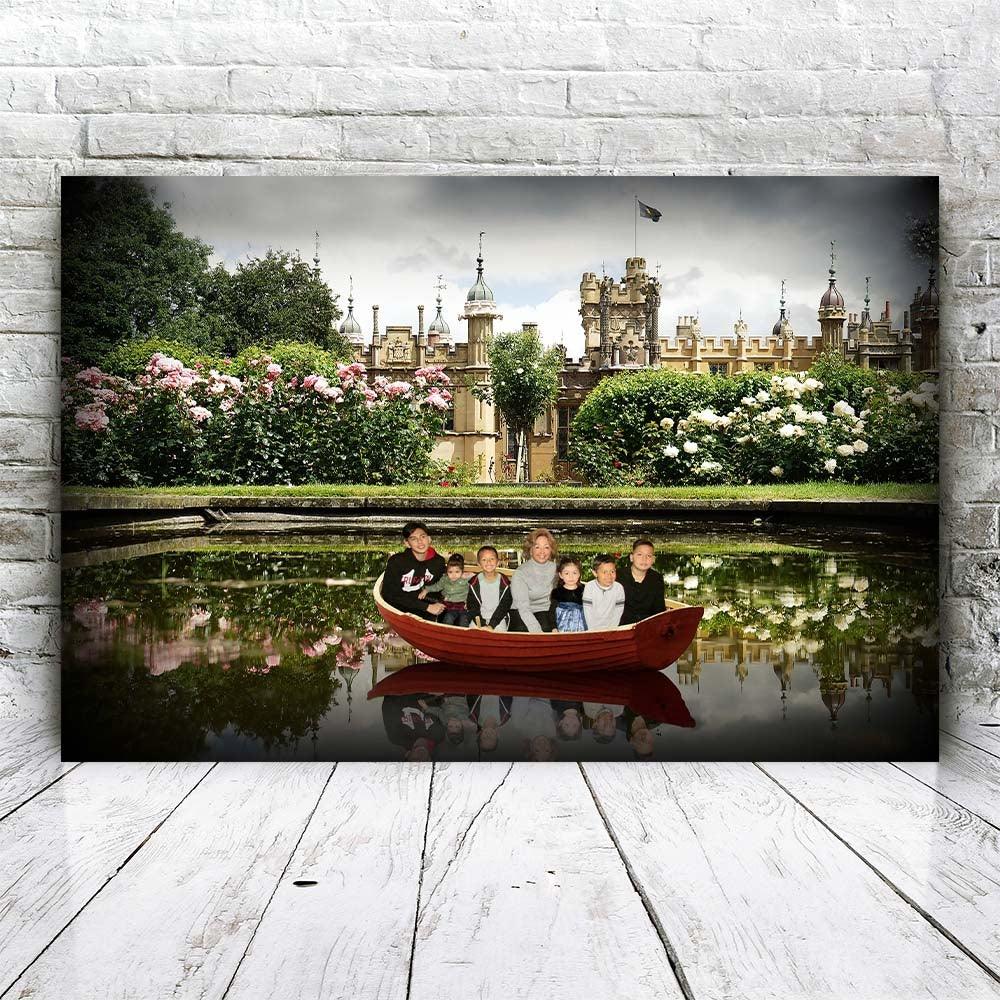 Boat at Castle - Fabulous Portrait