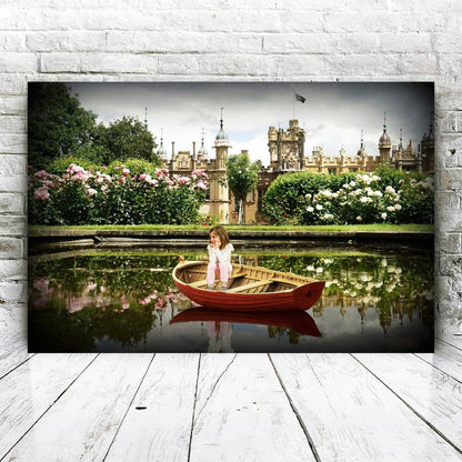 Boat at Castle - Fabulous Portrait