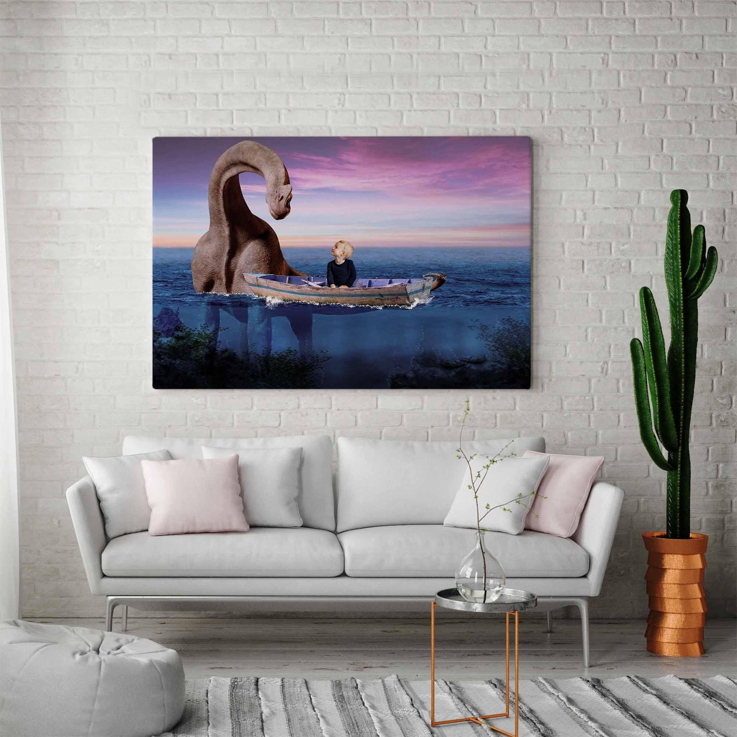 Dino boot - Unieke Foto