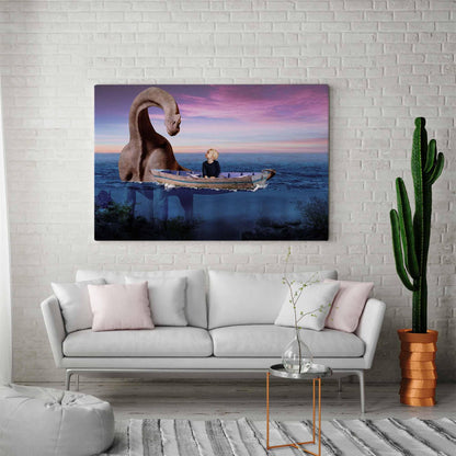 Dino boot - Unieke Foto