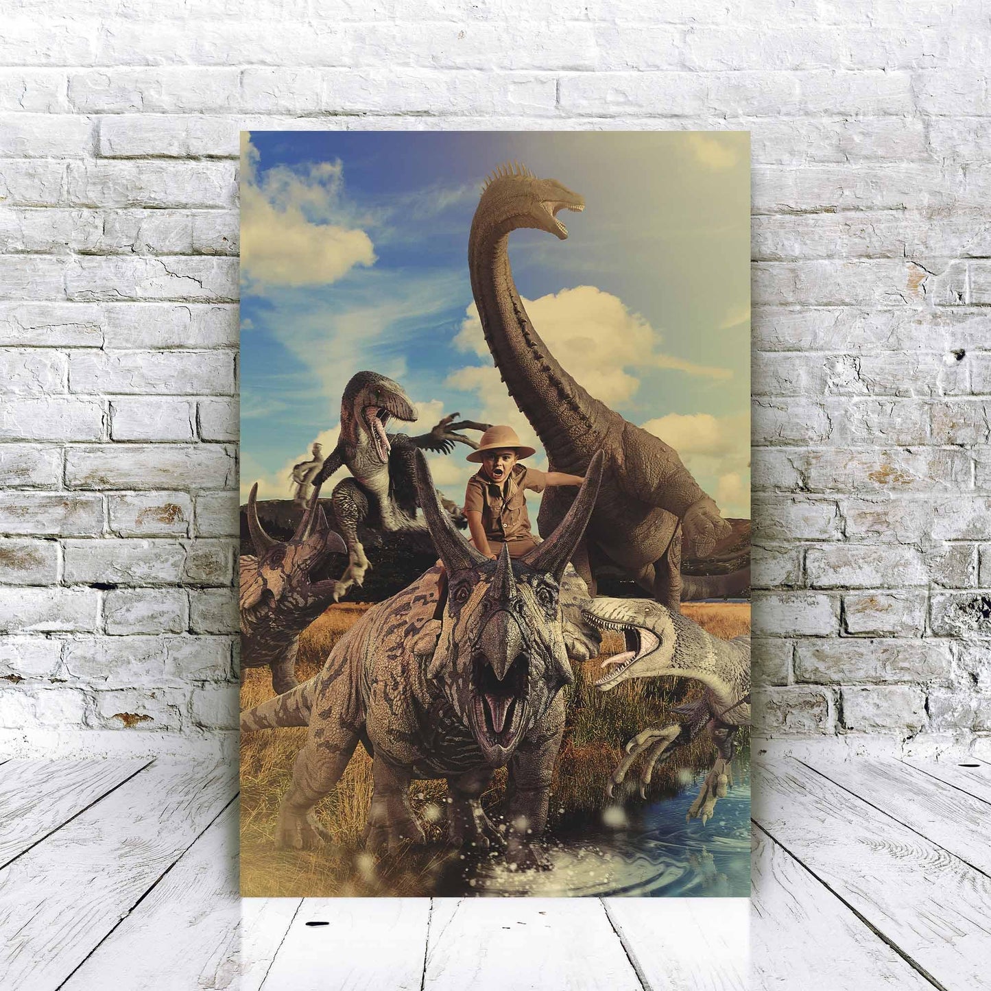 Dino Chaos portrait example