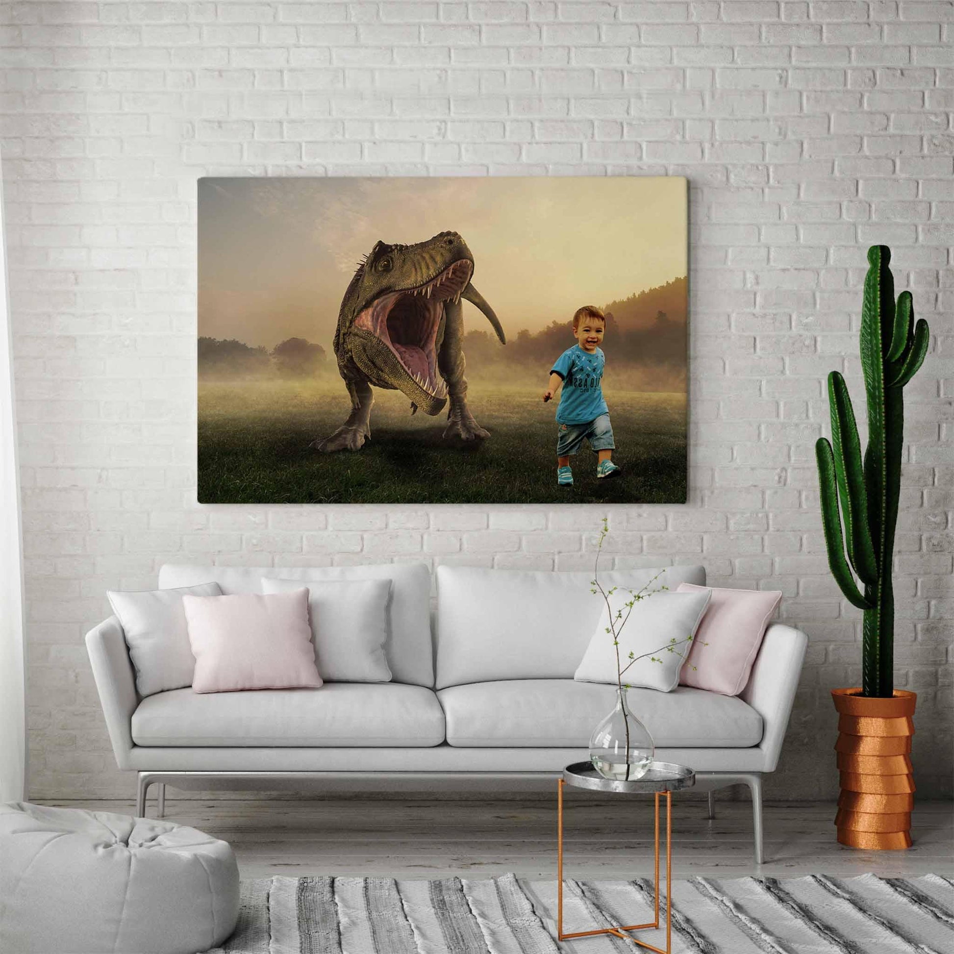 Enge dino - Unieke Foto