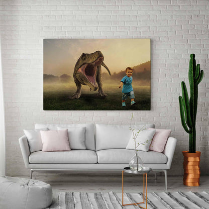 Enge dino - Unieke Foto