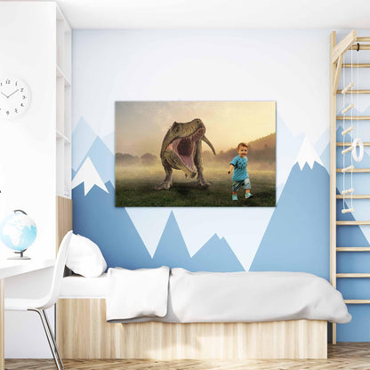 Enge dino - Unieke Foto