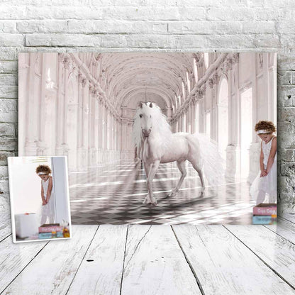 Unicorn Palace - Custom Portrait - Fabulous Portrait