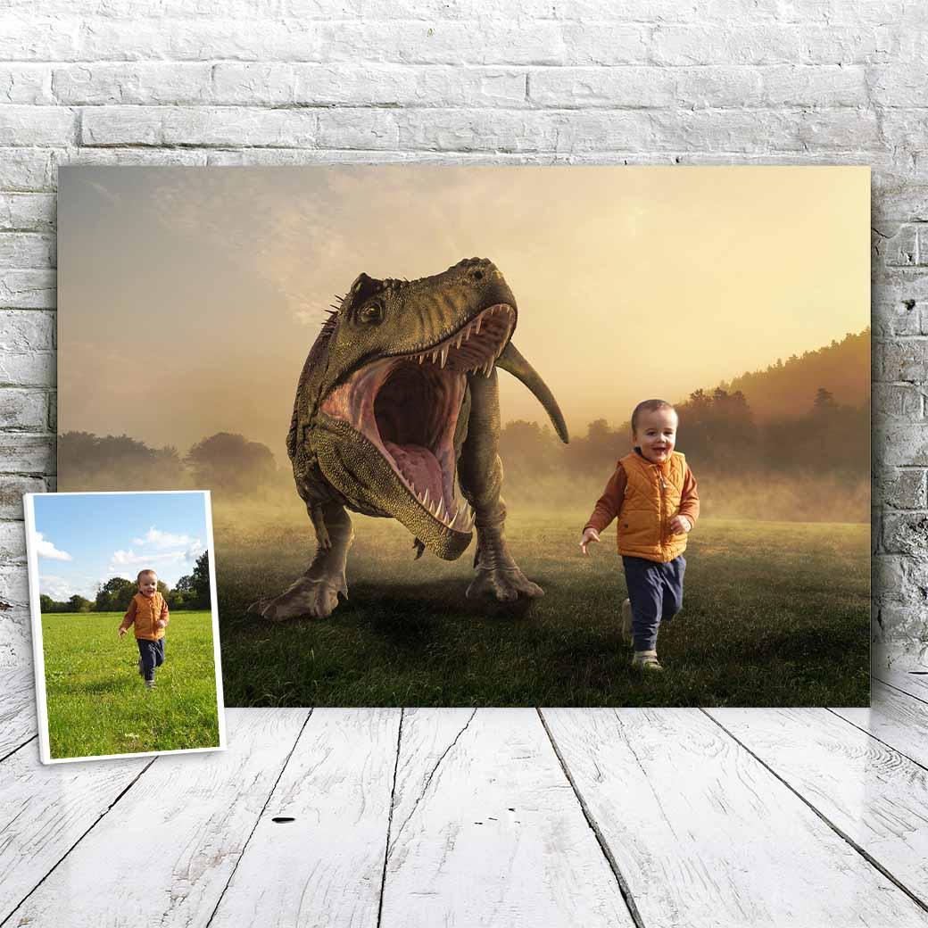 Scary Dino - Custom Portrait - Fabulous Portrait