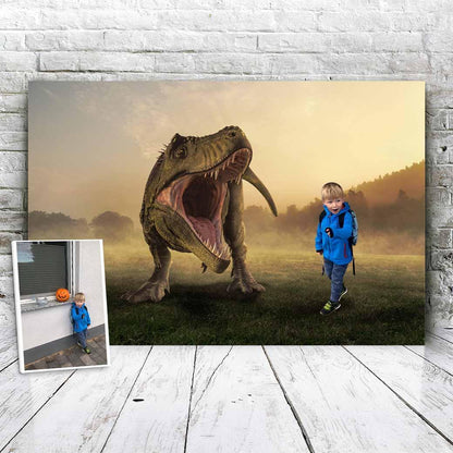 Scary Dino - Custom Portrait - Fabulous Portrait