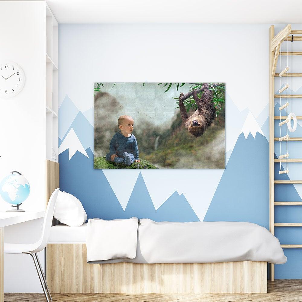 Hanging Sloth - Fabulous Portrait