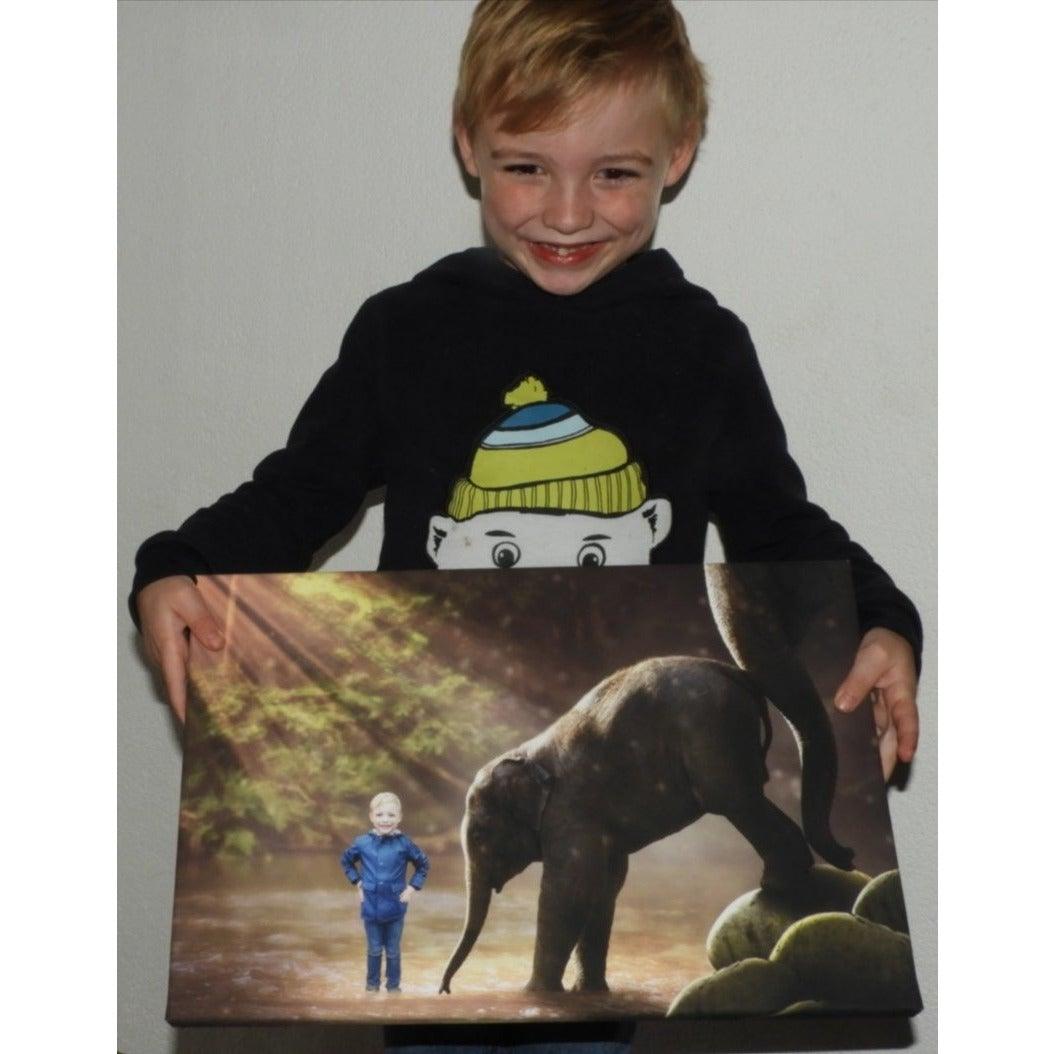 Baby olifant - Unieke Foto