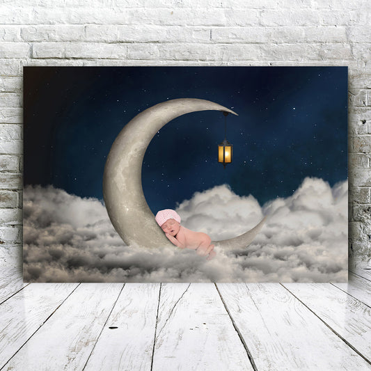 Newborn Sleep Moon