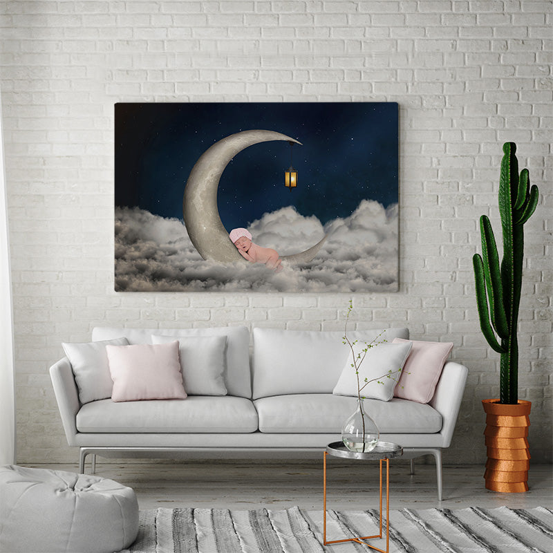 Newborn Sleep Moon