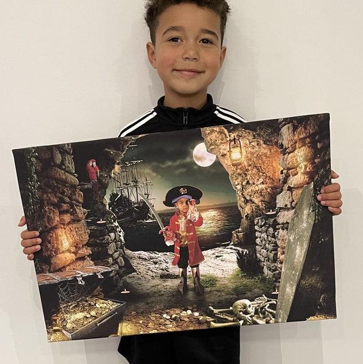 Pirate Treasure - Custom Portrait - Fabulous Portrait