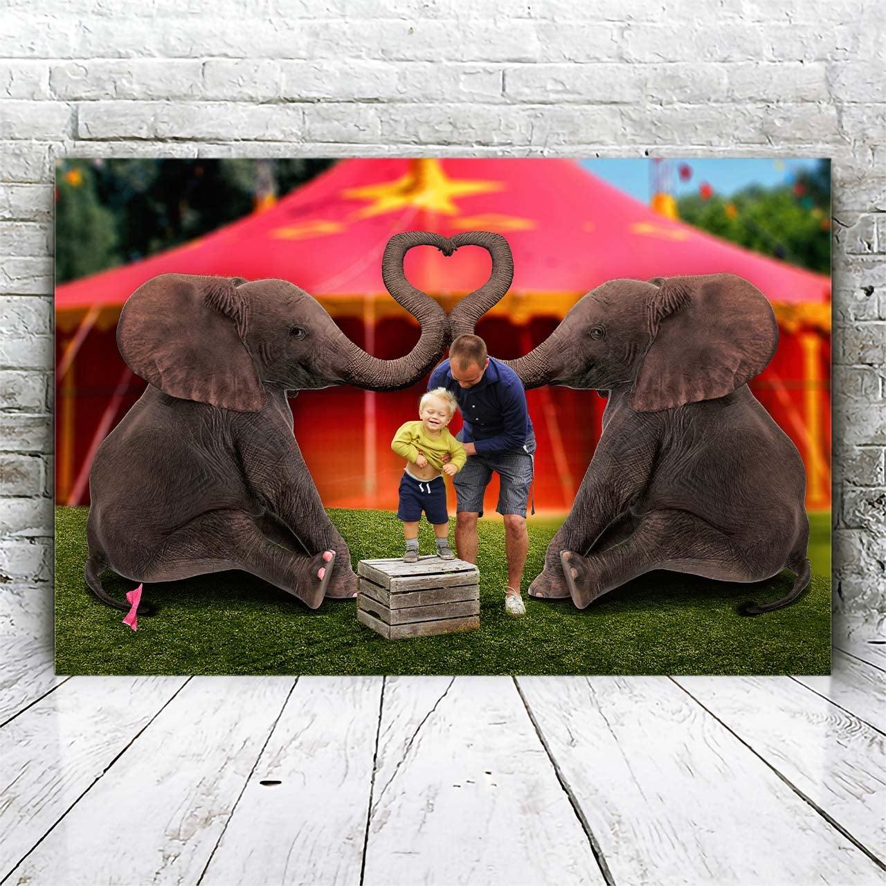 Elephants in Love - Fabulous Portrait