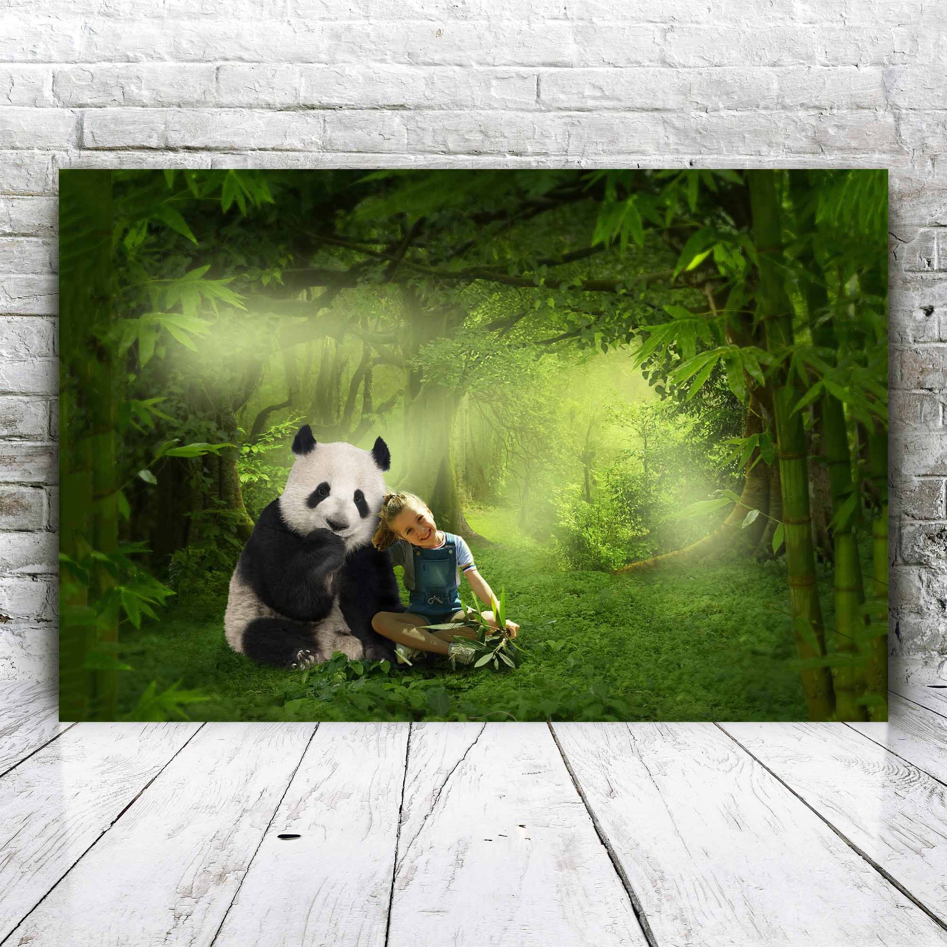 Panda bos - Unieke Foto