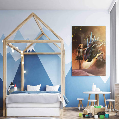 Stoere draak - Unieke Foto