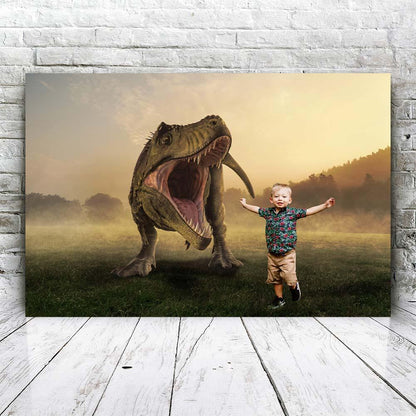 Scary Dino - Custom Portrait - Fabulous Portrait
