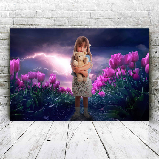 Tulpen storm - Unieke Foto