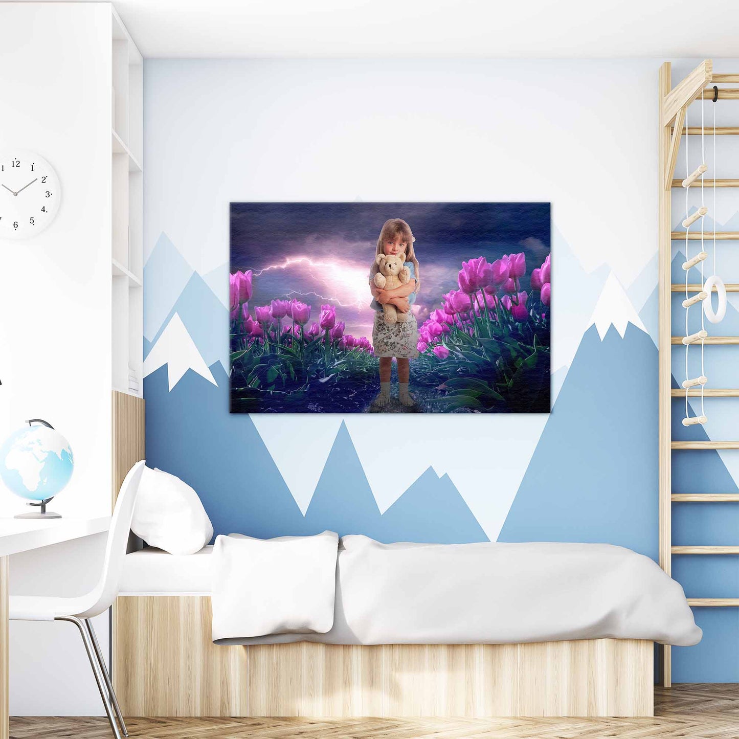 Tulpen storm - Unieke Foto