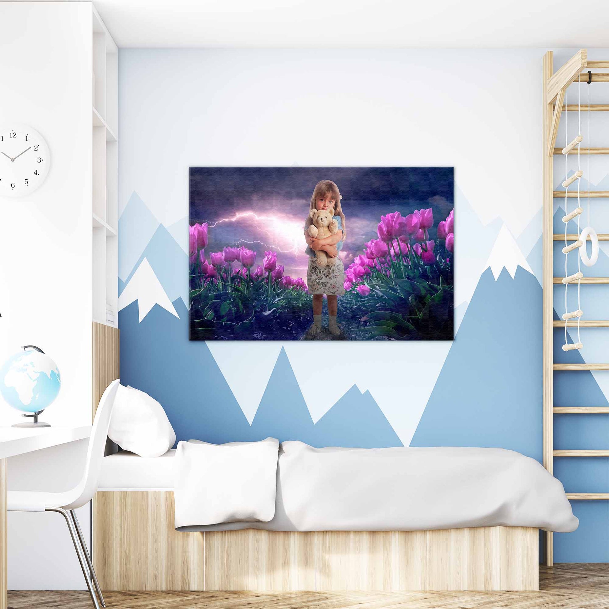 Tulpen storm - Unieke Foto