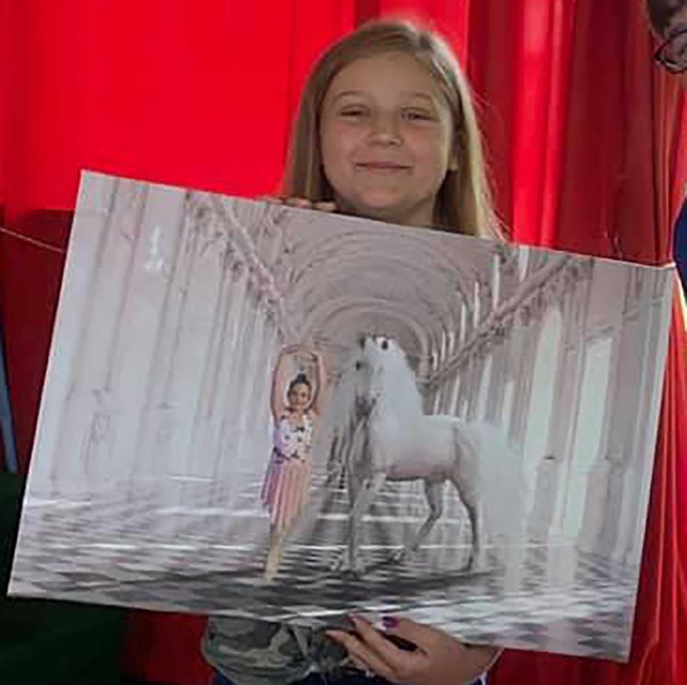 Unicorn Palace - Custom Portrait - Fabulous Portrait