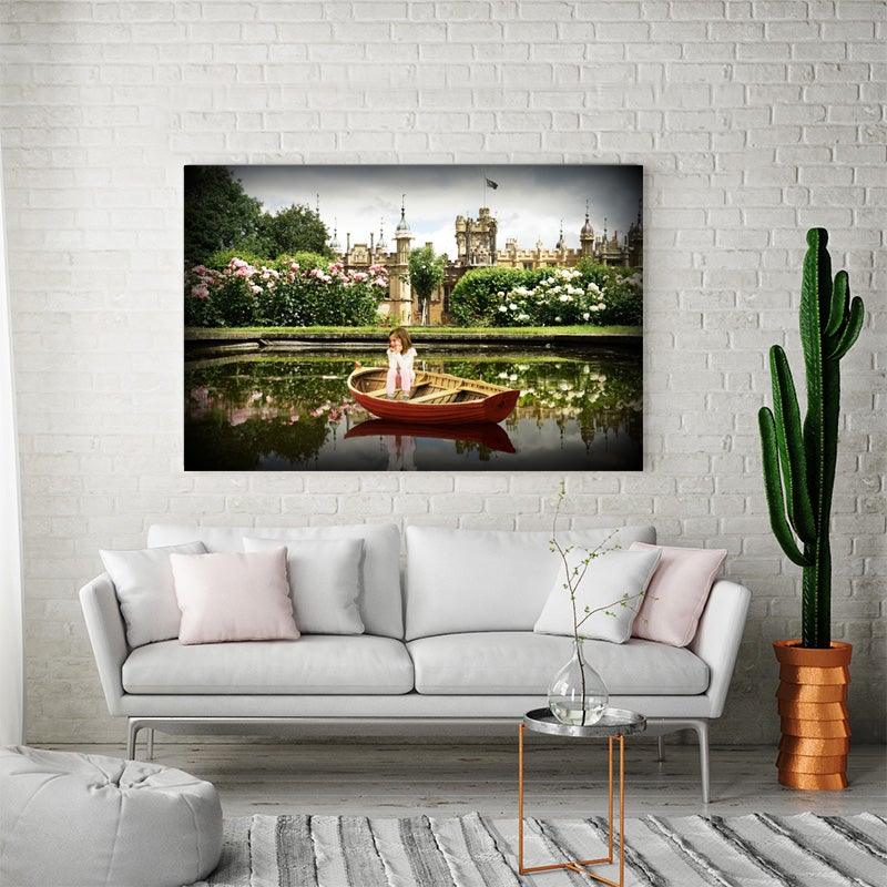 Boat at Castle - Fabulous Portrait