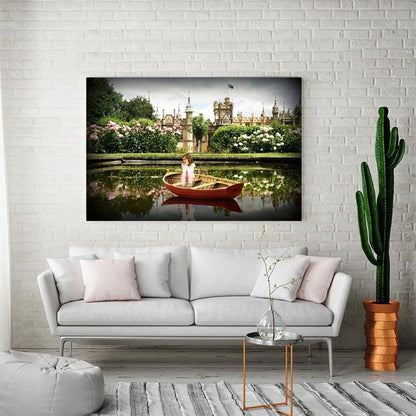 Boat at Castle - Fabulous Portrait