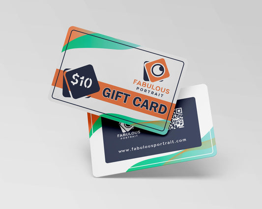 Digital Gift Card - Fabulous Portrait